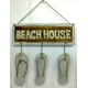 panneau décoratif en bois beach house