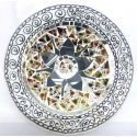 plat/coupe rond en mosaïque n°6