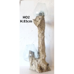 Double vase ou aquarium gm HO2