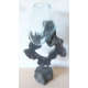 verre soufflé sur pied G05