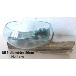 vase ou aquarium évasé SB5