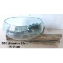 vase ou aquarium évasé SB5