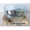 vase ou aquarium évasé SB6