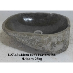 Lavabo de Piedra L27-48x44cm