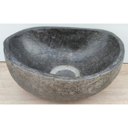 Vasque à poser en Pierre S8A-24x18cm