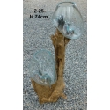Double vase ou aquarium gm 2-25