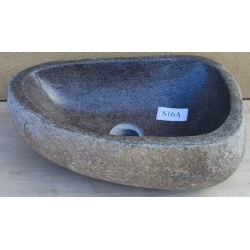 Vasque à poser en Pierre S16A-46x31cm