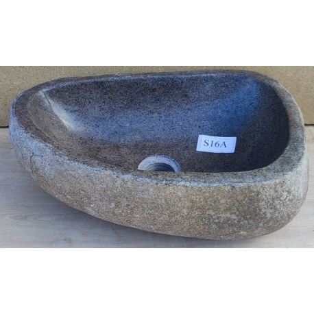 Vasque à poser en Pierre S16A-46x31cm