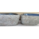 Lavabos de Piedra duo A7-39x36cm