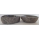 Lavabos de Piedra duo 36AC-45x41cm