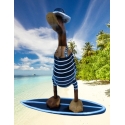 canard surfeur bleu