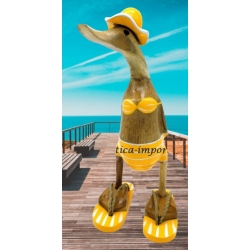 canard beach bikini jaune