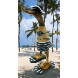 canard beach bikini gris