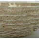 Vasque en marbre crème 40x40cm H.15cm mr15