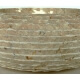 Vasque en marbre crème 40x40cm H.15cm mr17